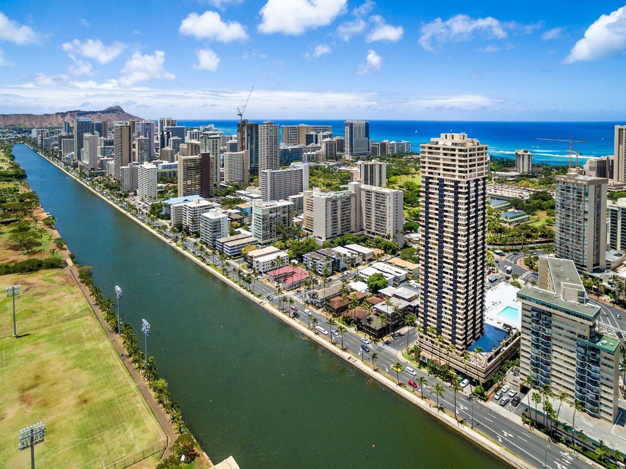 Hawaiian Monarch Penthouse 401 By Hawaii Ocean Club Apartment Honolulu Bagian luar foto
