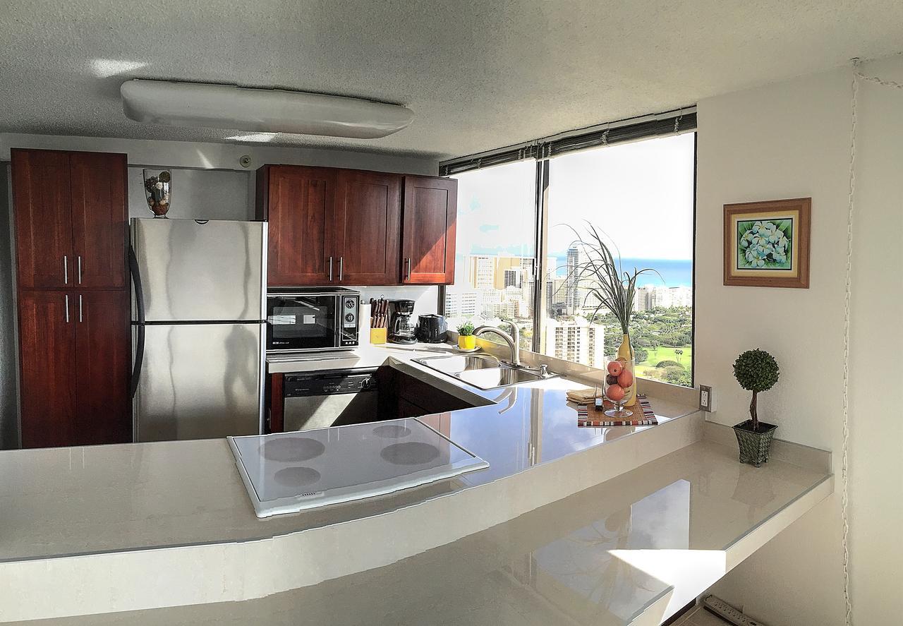 Hawaiian Monarch Penthouse 401 By Hawaii Ocean Club Apartment Honolulu Bagian luar foto