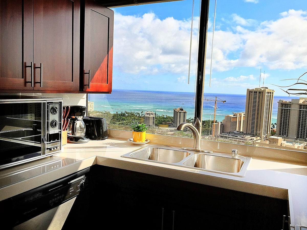 Hawaiian Monarch Penthouse 401 By Hawaii Ocean Club Apartment Honolulu Bagian luar foto